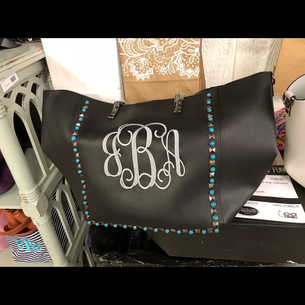 Black guitar strap handbag